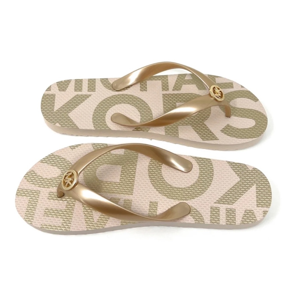 Michael Kors Metallic Gold Sandals